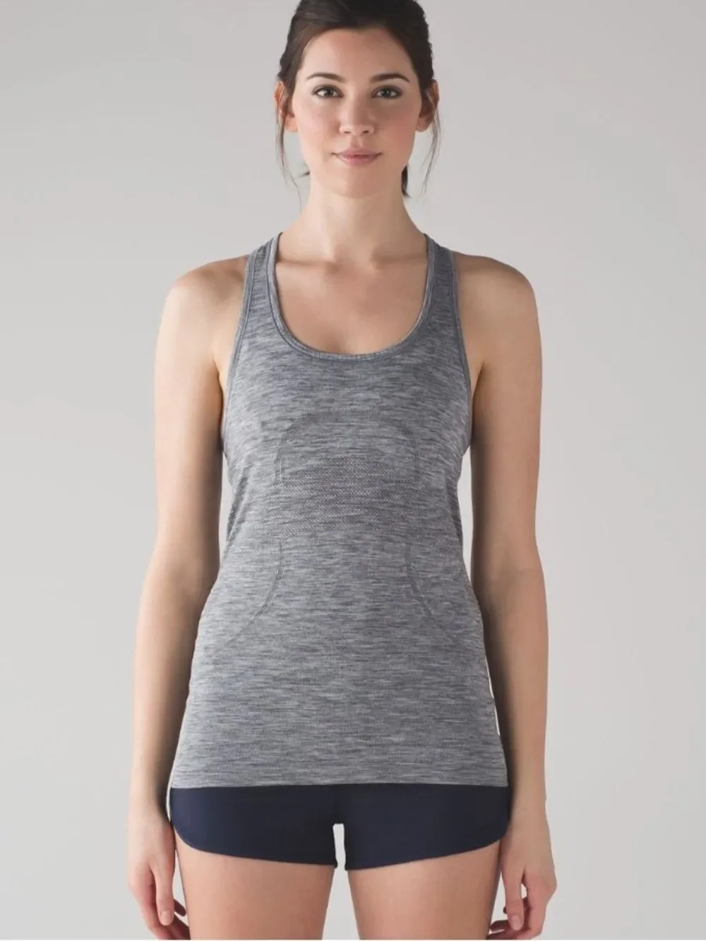 Lululemon Swiftly Tech Racerback Slate / White Size 6